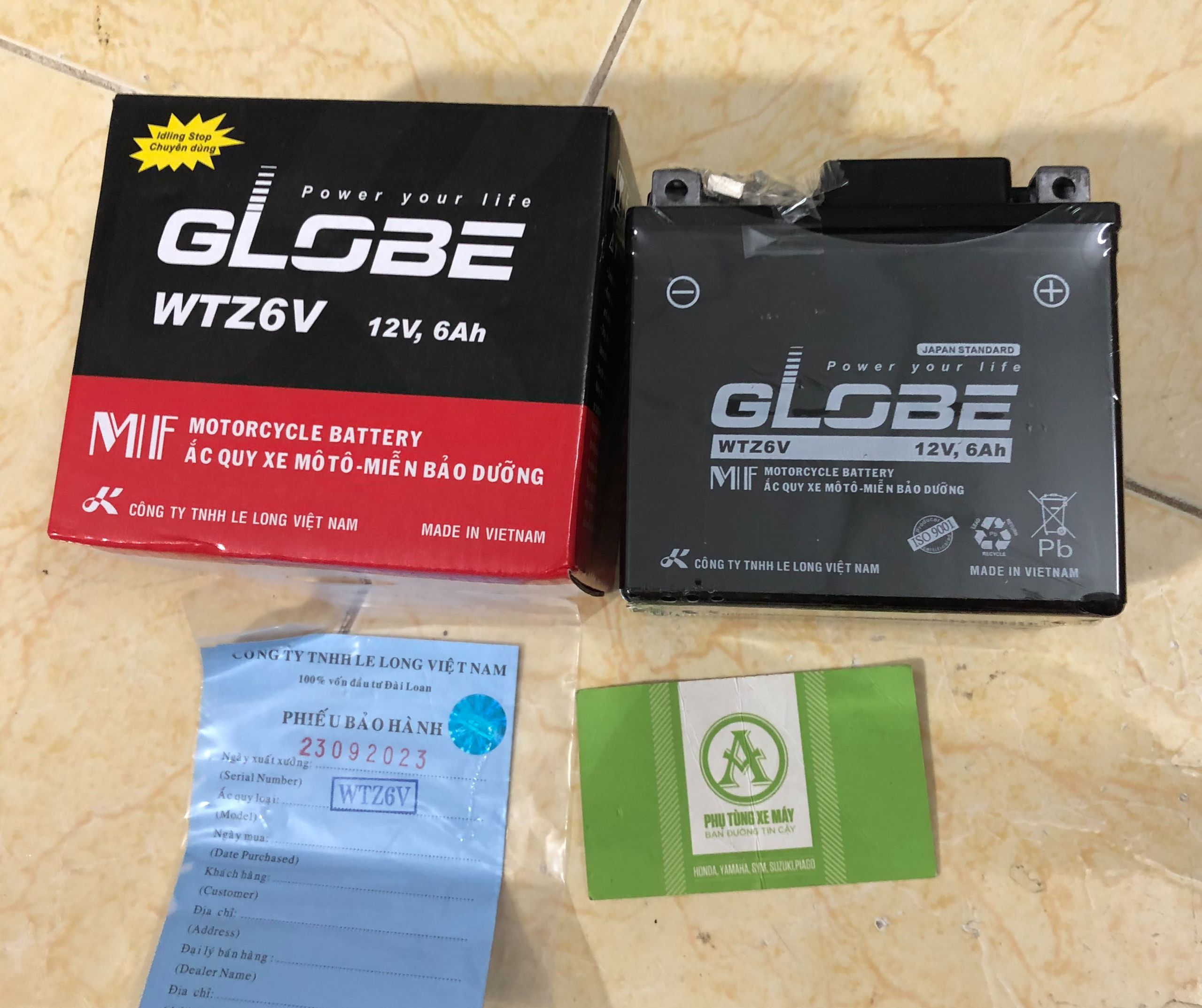 Bình globe chính hãng dành cho winner x, ab 125, vision