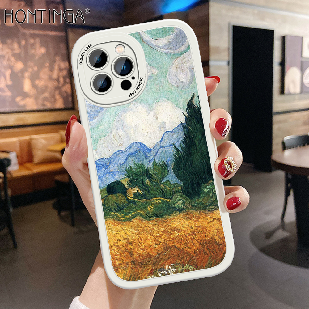 Hontinga ốp lưng cho iphone 11 pro max 12 mini 12 pro max ốp lưng điện thoại silicone mềm da sơn dầu ốp lưng bảo vệ máy ảnh ốp lưng chống sốc ốp lưng điện thoại ốp mềm cho nữ