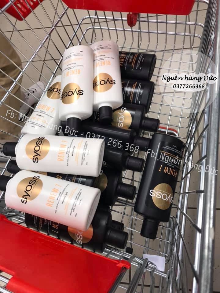 Cặp gội xả syoss nội địa đức 500ml - nguồn hàng đức
