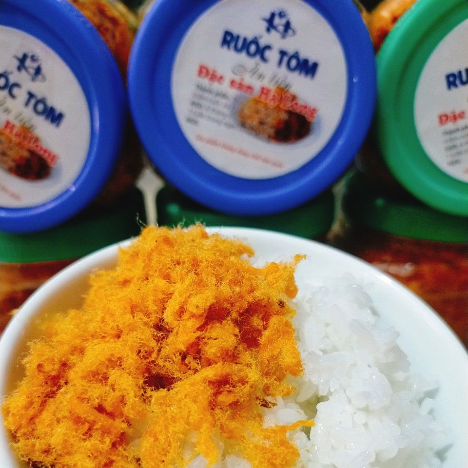 Ruốc tôm thịt hạ long siêu ngon hộp 500gr
