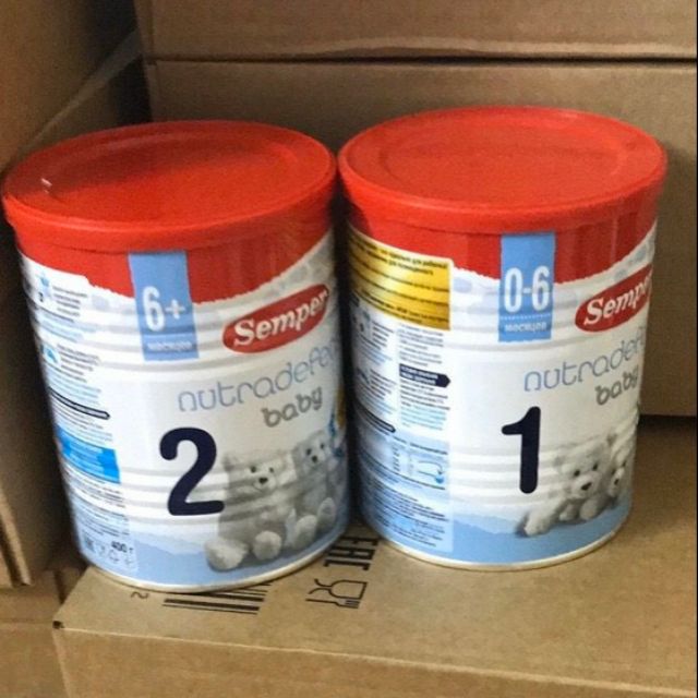 Sữa bột semper nội địa nga hộp 400g  số 2 từ 6m date 2024, cam kết hàng đúng mô tả, chất lượng đảm bảo, an toàn đến sức khỏe của trẻ
