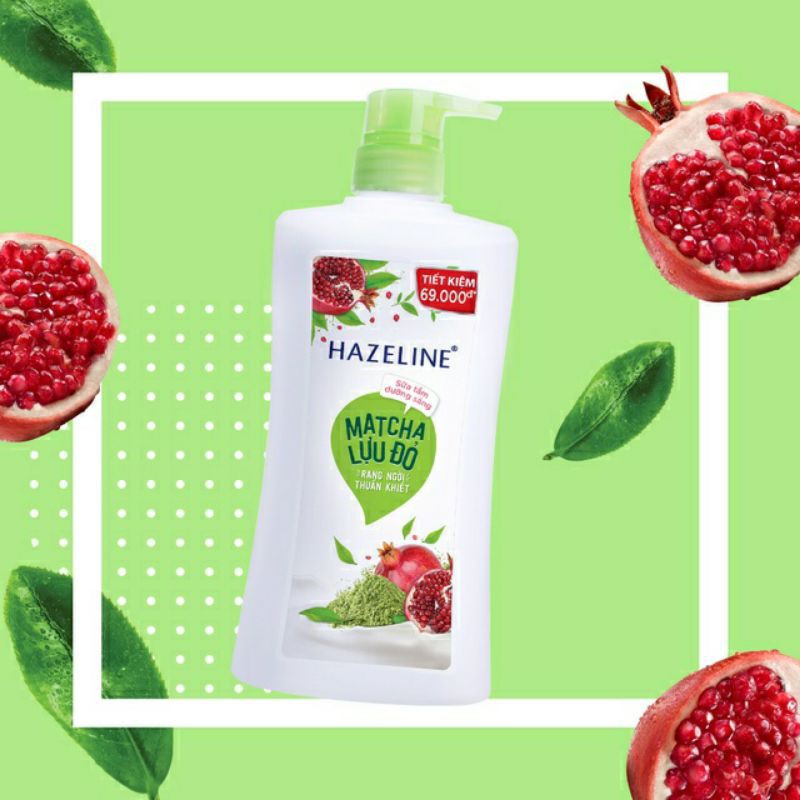 Sữa tắm dưỡng da Hazeline 670gr