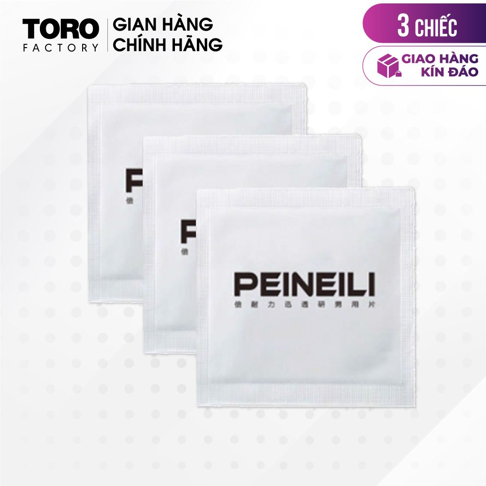 Bộ 3 khăn lau chống xuất tinh sớm Peineili kéo dài thời gian | TORO FACTORY