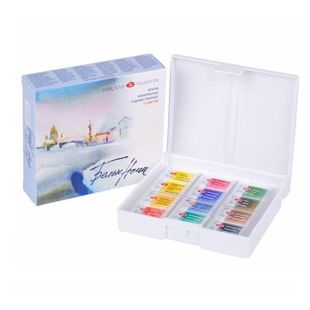 Màu nước White Nights, Watercolor WhiteNights set 12 (pan)