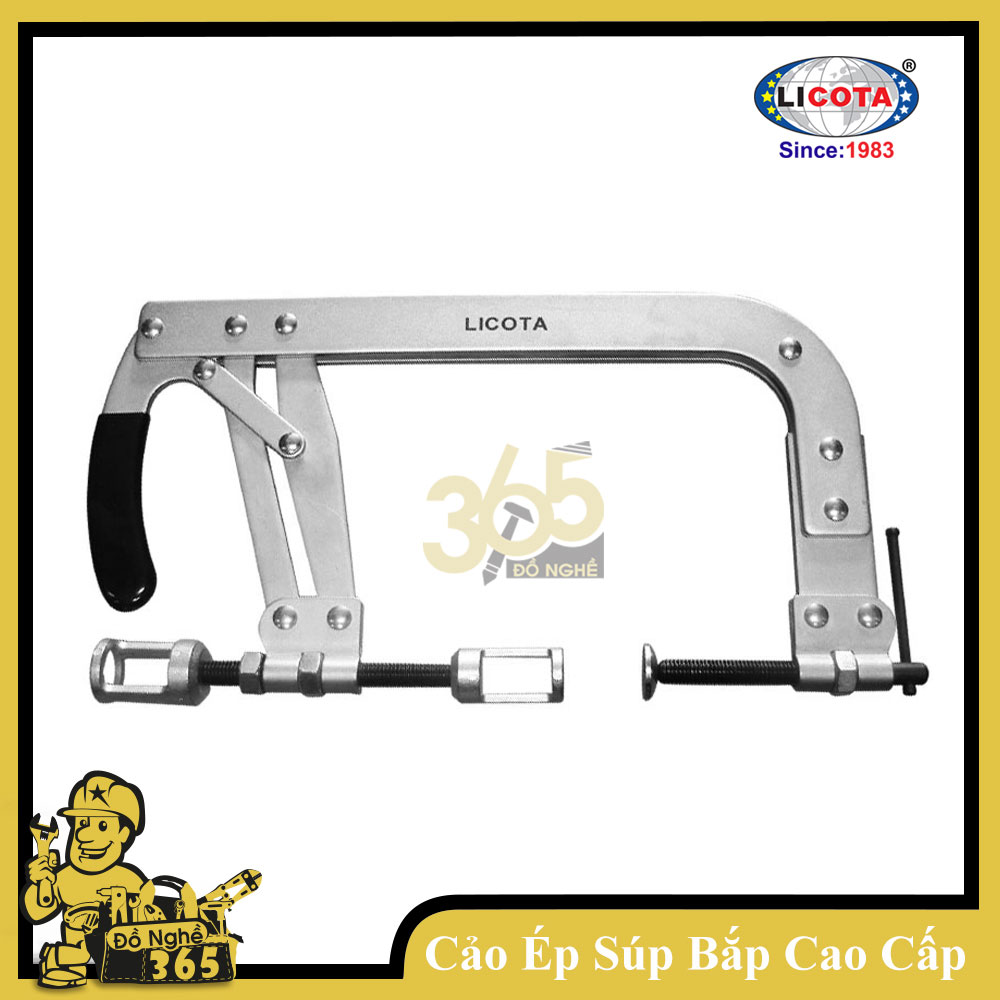 Cảo ép súp bắp cao cấp LICOTA ép lò xo của súp bắp trong máy xe hơi để mở van chặn lò xo và sau đó lấy cây súp bắp ra