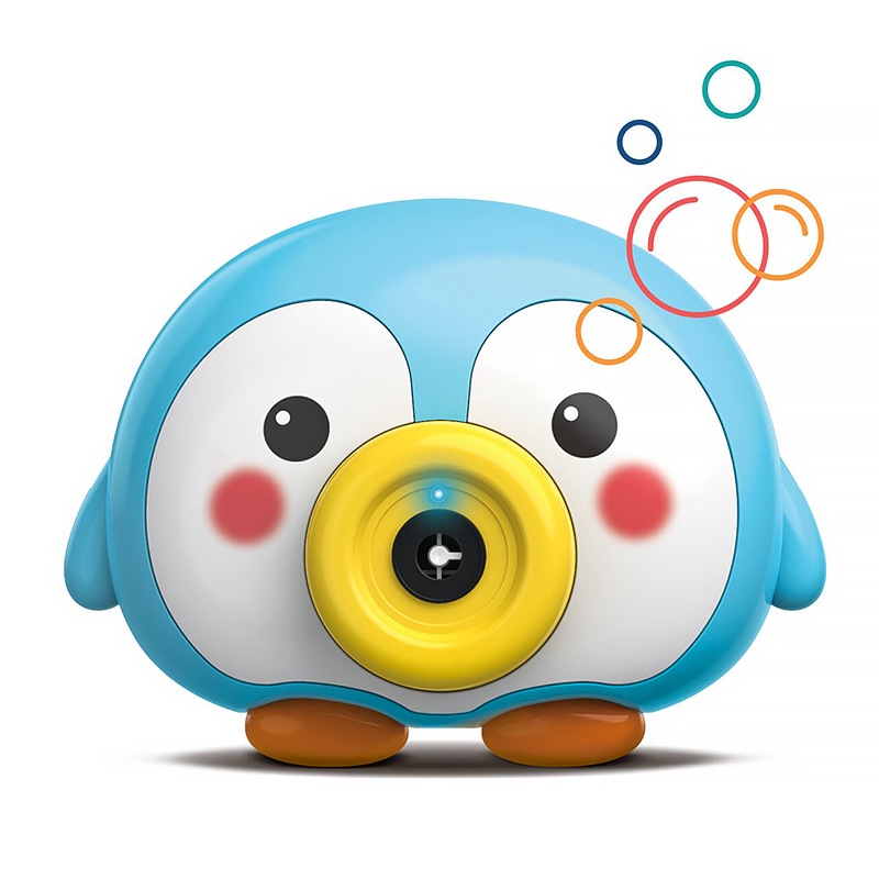 [Tp. HCM, Máy Ảnh Thổi Bong Bóng Chim Cánh Cụt ]Máy Thổi Bong Bóng Tự Động Hình Chim Cánh Cụt ,Độc Đáo Đáng Yêu Cho Bé