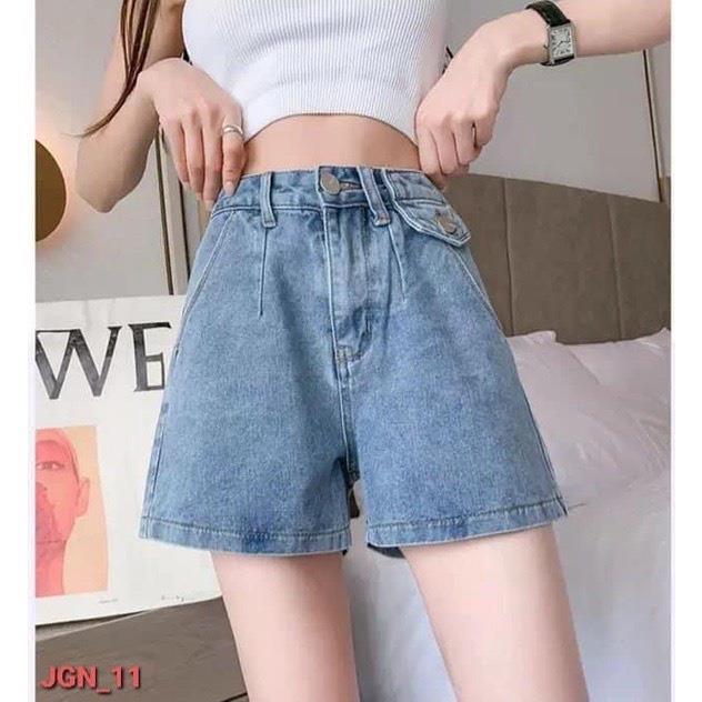 【hot sell】 Quần short jean bò nữ cạp lưng ngắn ôm de phong cách hàn ốc xu hướng hè 2022 kozoda QJ14