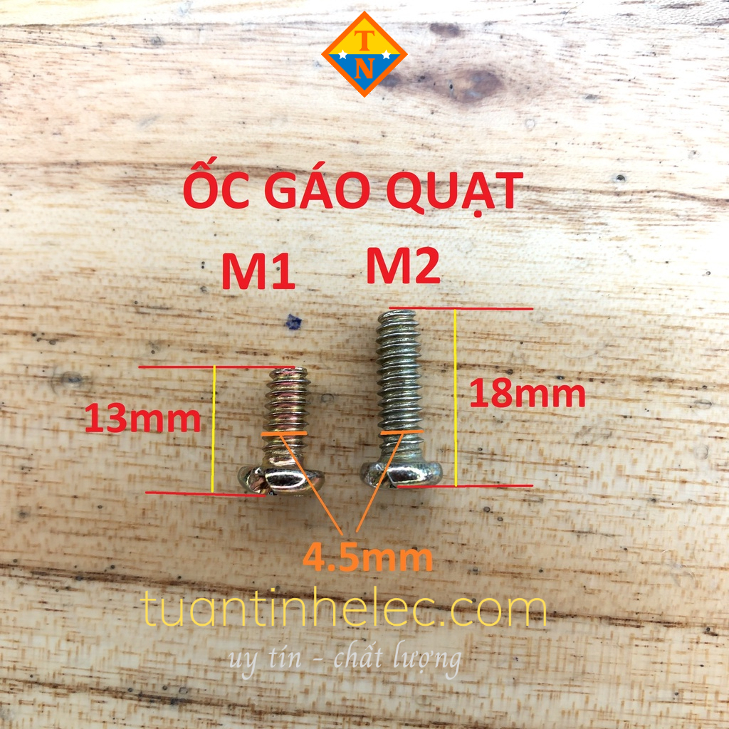 Combo 5 Ốc gáo quạt # phụ tùng quạt