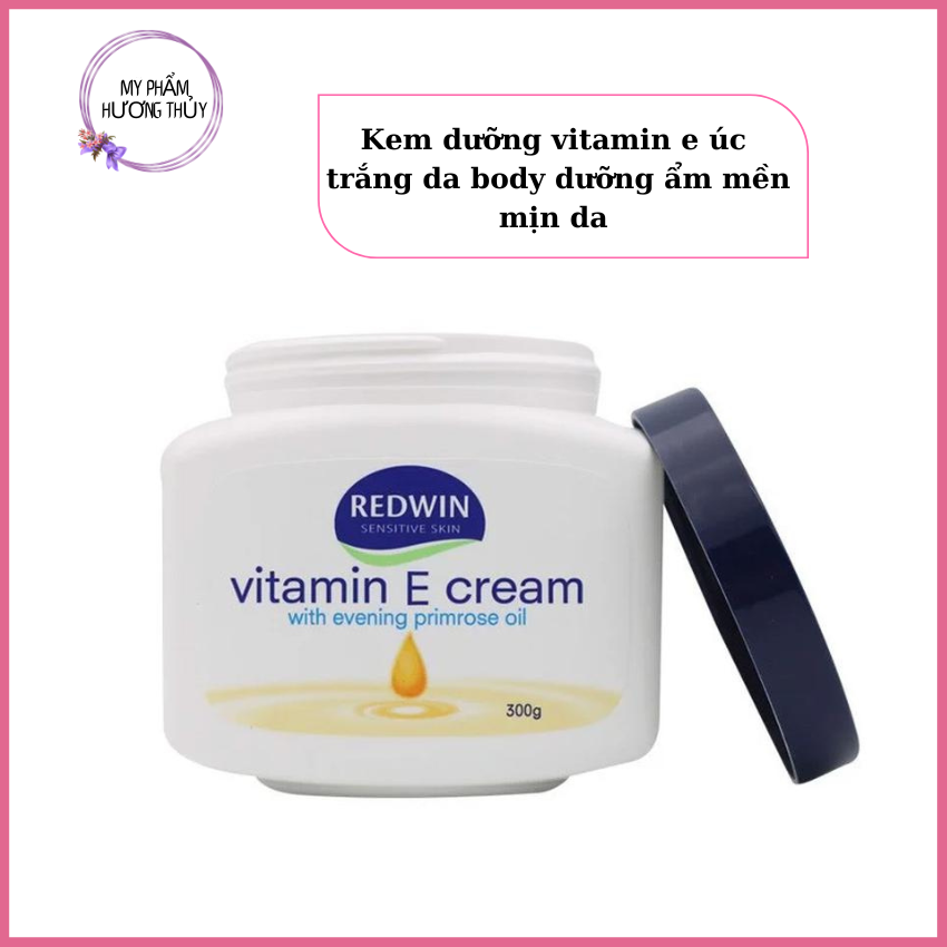 Kem dưỡng ẩm trắng da Redwin Vitamin E Cream Của Úc