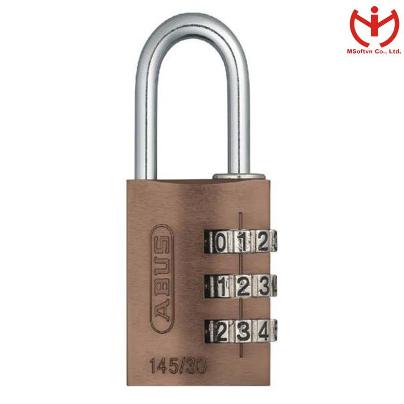Ổ khóa số vali abus 145/20 rộng 20mm nhiều màu dòng khóa hành lý - msoft