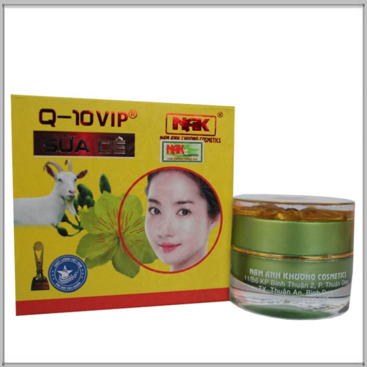 Kem đa chức năng 12 tác dụng q10 - sữa dê vip