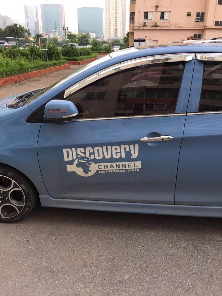 Tem dán cánh cửa Discovery ( Bạc)