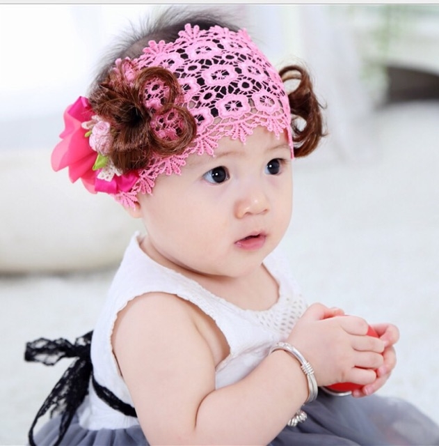 [HCM]Băng đô tóc ngắn cho bé siêu dể thương