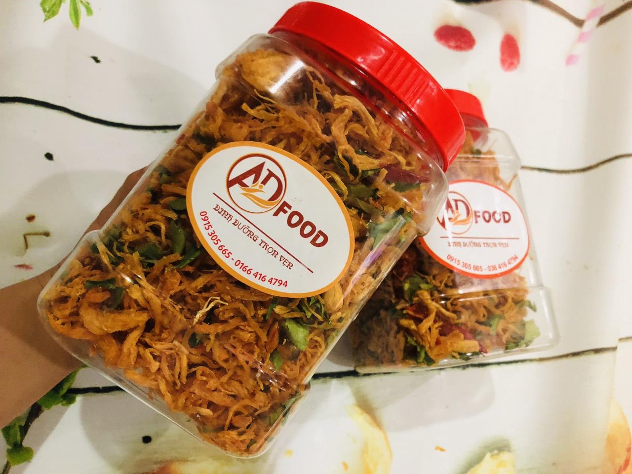 1Kg Khô Gà Cay Lá Chanh Loại Ngon