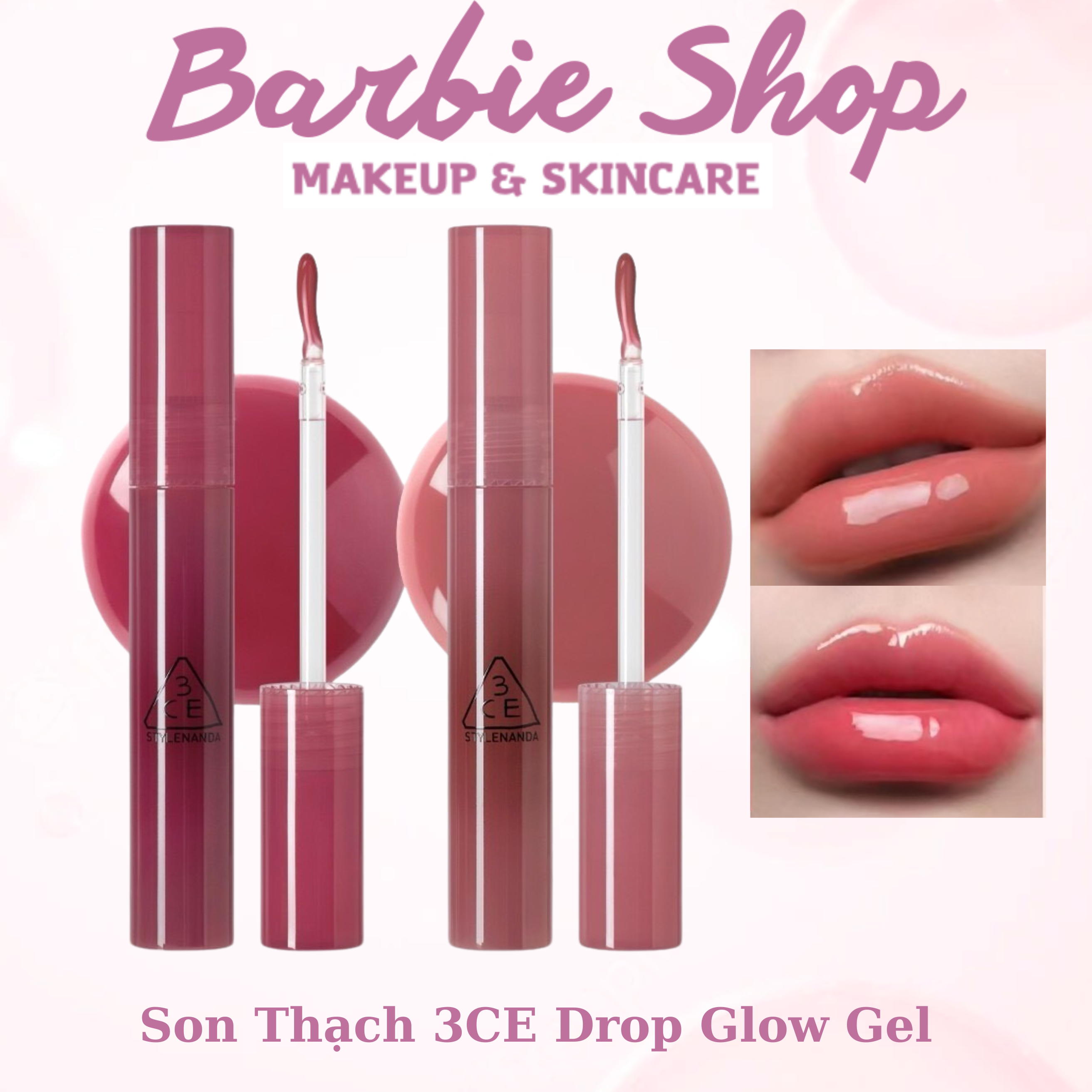 Son Thạch 3ce Drop Glow Gel
