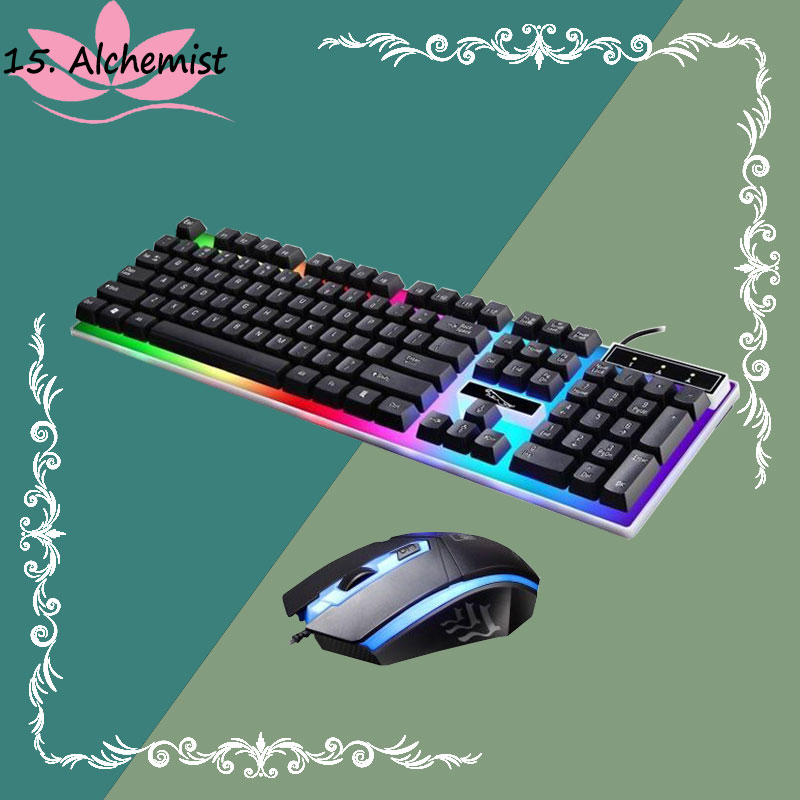 bàn phím cơ chơi game G21 Bộ bàn phím giả cơ và chuột game dành cho game thủ G21 Bàn phím- Bàn phím chơi game-Bàn phím giả cơ chuyên game-Bàn phím Giả Cơ Con ​Báo [Tặng chuột gamming 100k]