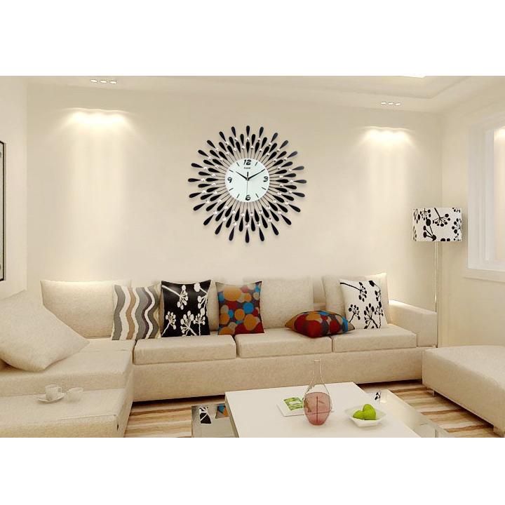 Đồng Hồ Treo Tường Cao Cấp - Đồng Hồ Treo Tường Hình Giọt Nước Sang Trọng Phong Cách Châu Âu