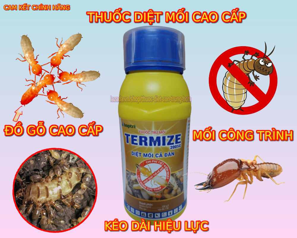 Termize 200sc 1 lít - thuốc diệt mối cả đàn đặc biệt hiệu quả