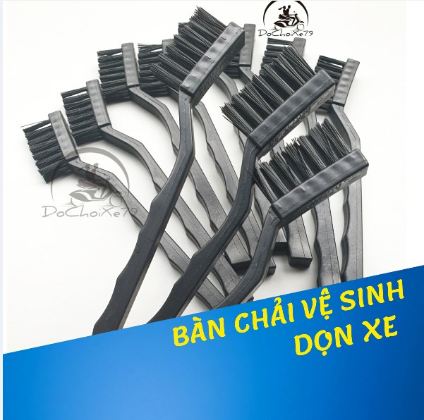 Bàn Chải Rửa Xe Sợi Nhựa Tổng Hợp Chuyên Dọn Xe, Vệ Sinh Lốc Máy Đầu Bò Chống Tĩnh Điện