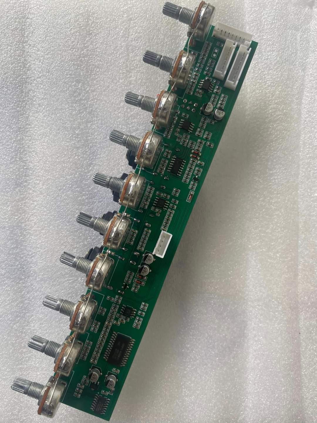 Mạch echo loa kéo đa năng 10 Volume nguồn đơn T20 T21