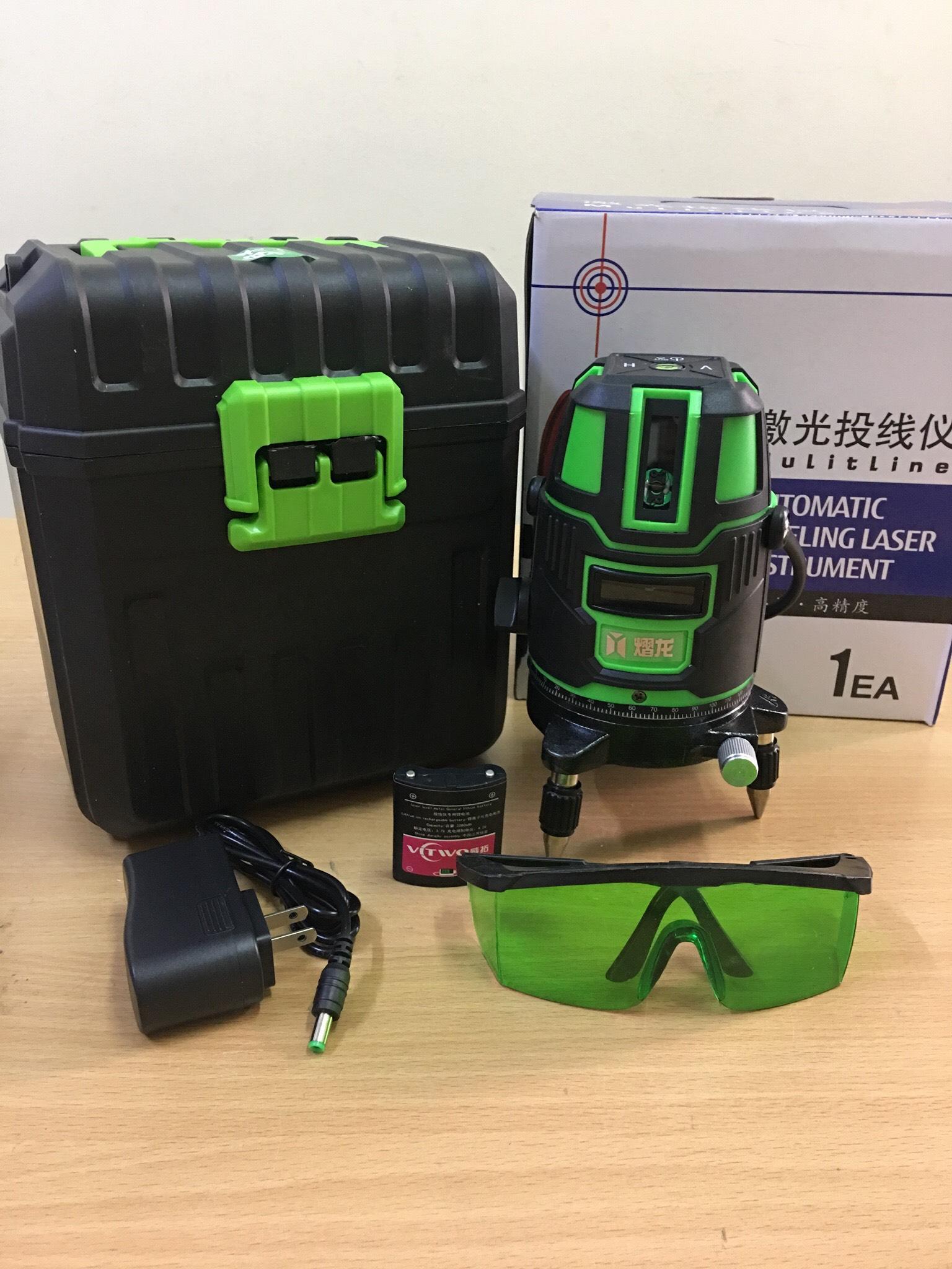 Máy cân mực Laser 5 tia xanh