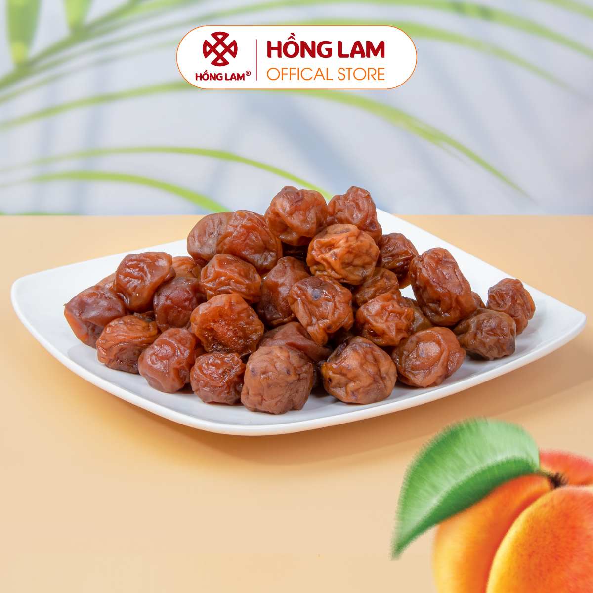 Ô Mai Mơ Sấy Dẻo Hồng Lam - Vị Chua Ngọt Dẻo