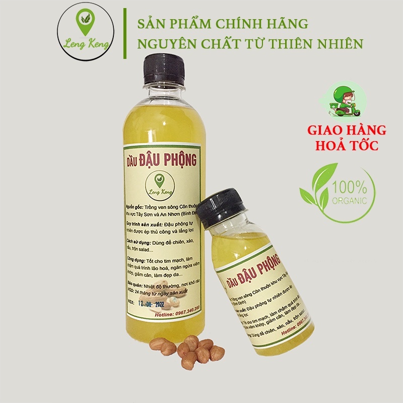 Dầu đậu phộng bình định - đậu phộng sẻ ta thơm giàu dinh dưỡng