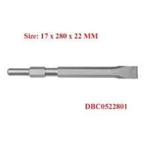 Mũi đục dẹp đuôi lục giác 17x280x22mm ingco dbc0522801 - dbc0522801