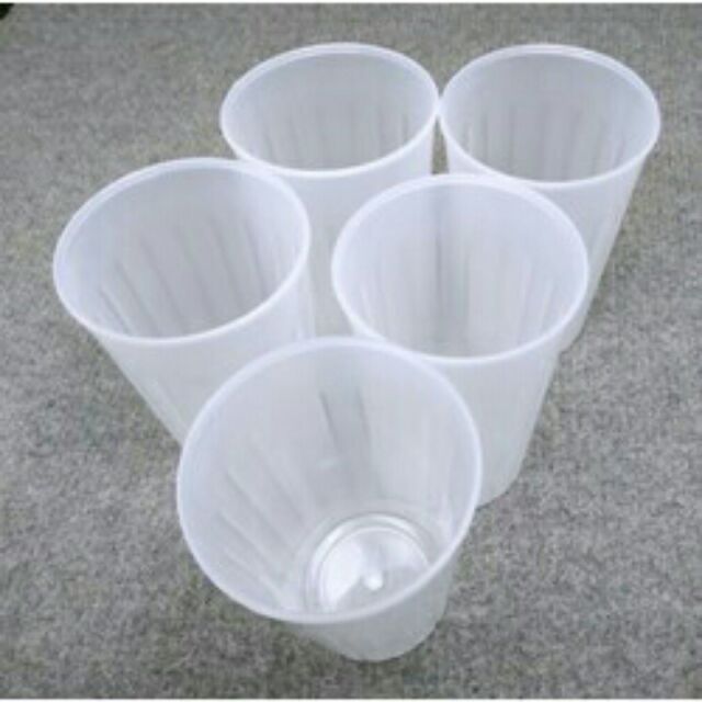 Combo 10 Cốc nhựa sọc uống nước Việt Nhật