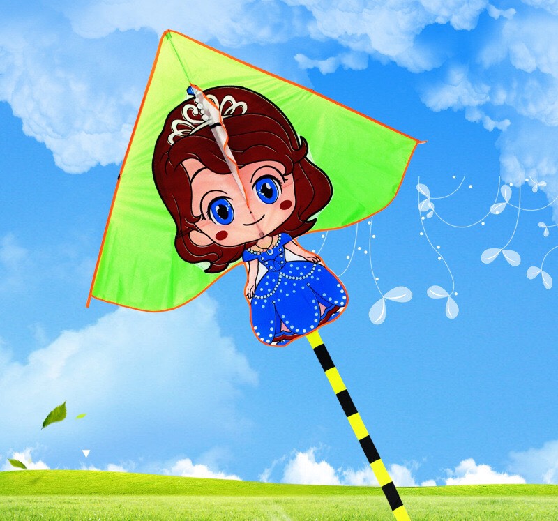 [HCM]COMBO 1 TẶNG 1 - Diều CÔNG CHÚA ELSA + Tặng tay cầm thả diều lớn 100m dây  - ẢNH THẬT