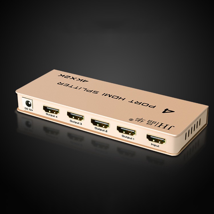 Bộ chia HDMI từ 1 ra 2, 4 cổng HDMI 4k60hz - Jinghua F110, F111