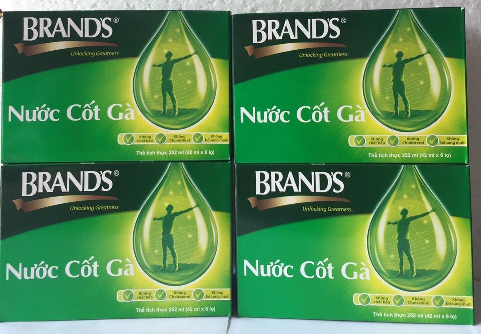 [HCM]Nước Cốt Gà Brands 42ml bộ 24 hũ nhập khẩu từ Thái Lan-PP Sâm Yến 3A