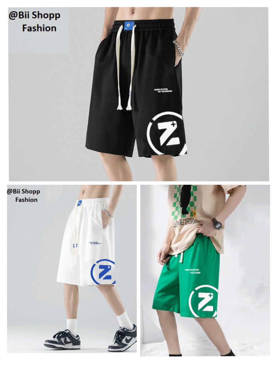 Quần short Nam Nữ, Quần short Chữ Z to unisex basic nam nữ cá tính.