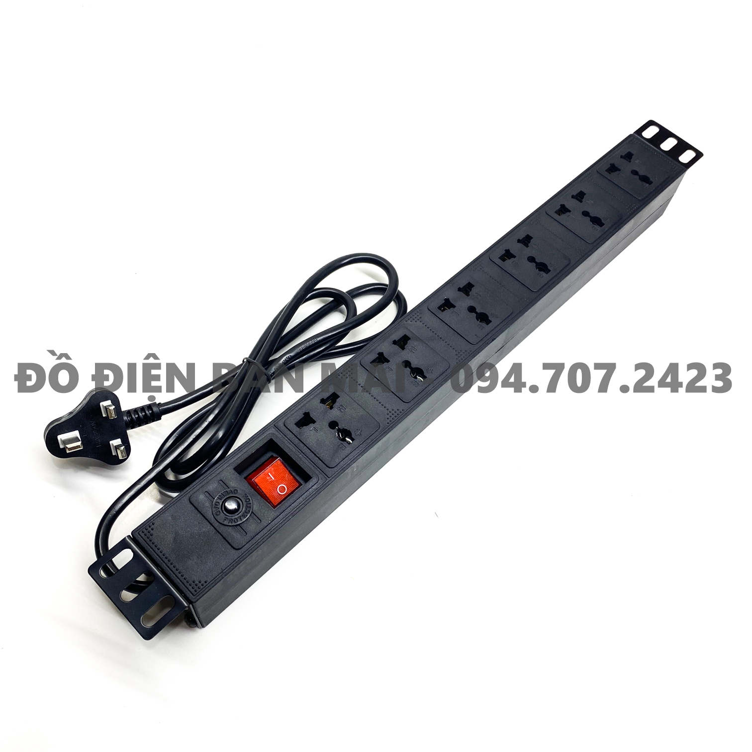 Ổ cắm bắt tủ rack 19 inch