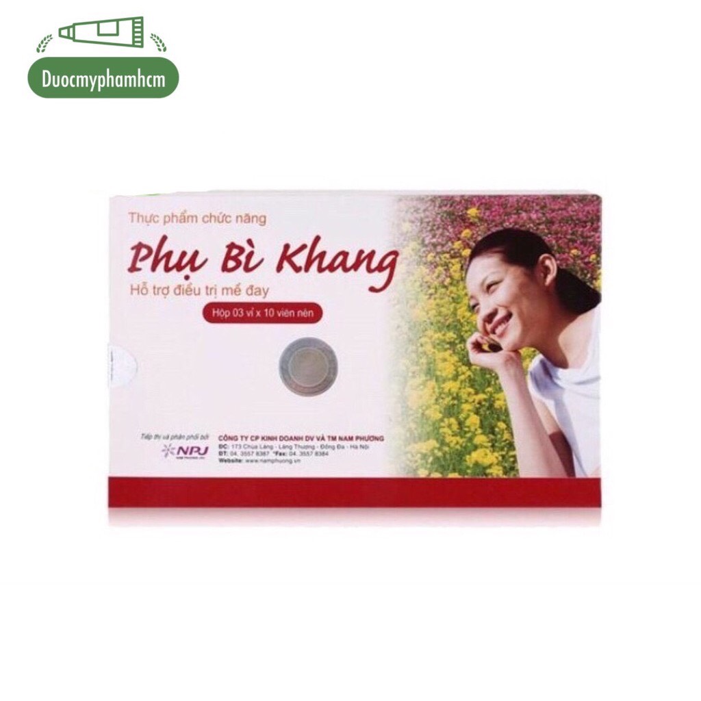 Phụ bì khang hỗ trợ điều tri mề đay