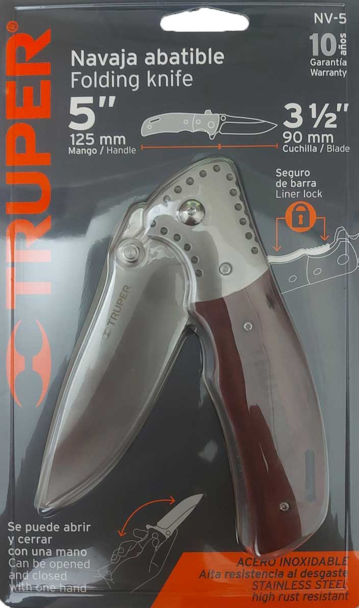 Dao xếp răng 5''/127mm truper 17023 nv-5