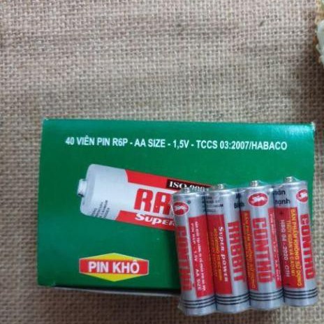 Hộp 40 pin con thỏ AA 1,5V ( PIN dùng cho đồng hồ , mic hát , )