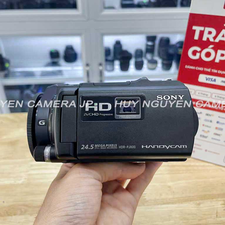 MÁY QUAY PHIM SONY HDR PJ800 V FULLBOX ĐẸP 98% FULL BOX . MÀN HÌNH XOAY LẬT CẢM ỨNG. QUAY PHIM HD 1080P.