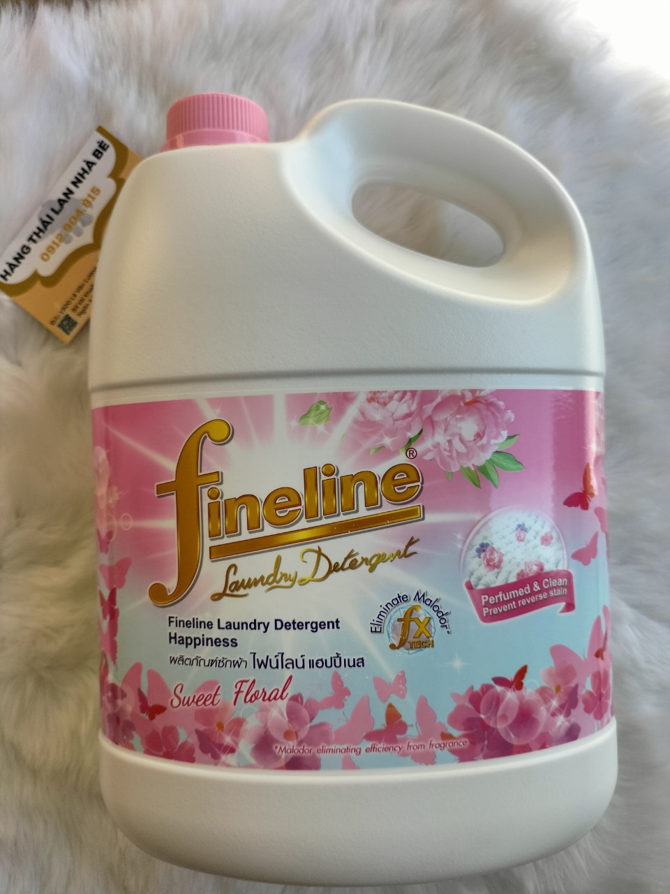 Nước giặt Fineline Thái Lan 3000ml ( màu Hồng)
