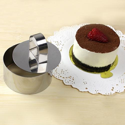 Khuôn ring mousse tròn 8cm