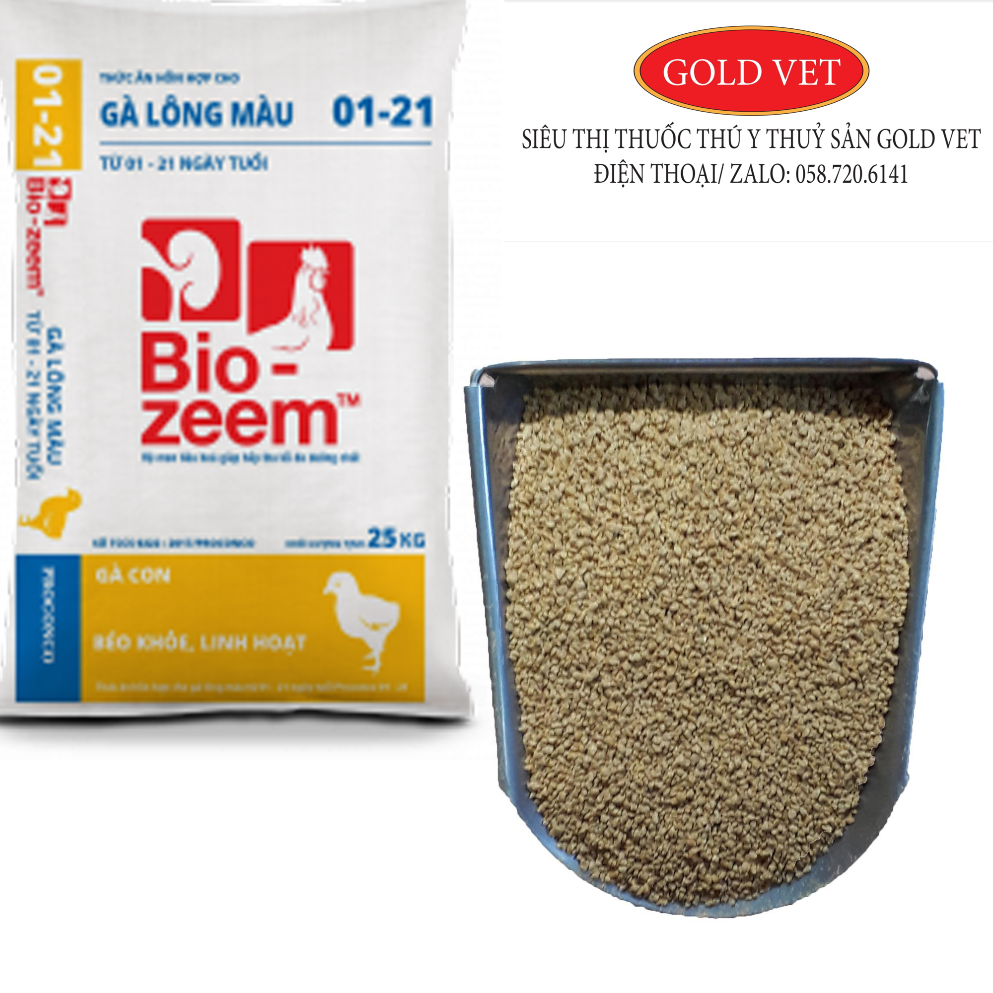[Giá rẻ] 1KG CÁM GÀ CON CAO CẤP CON CÒ [THỨC ĂN GÀ]