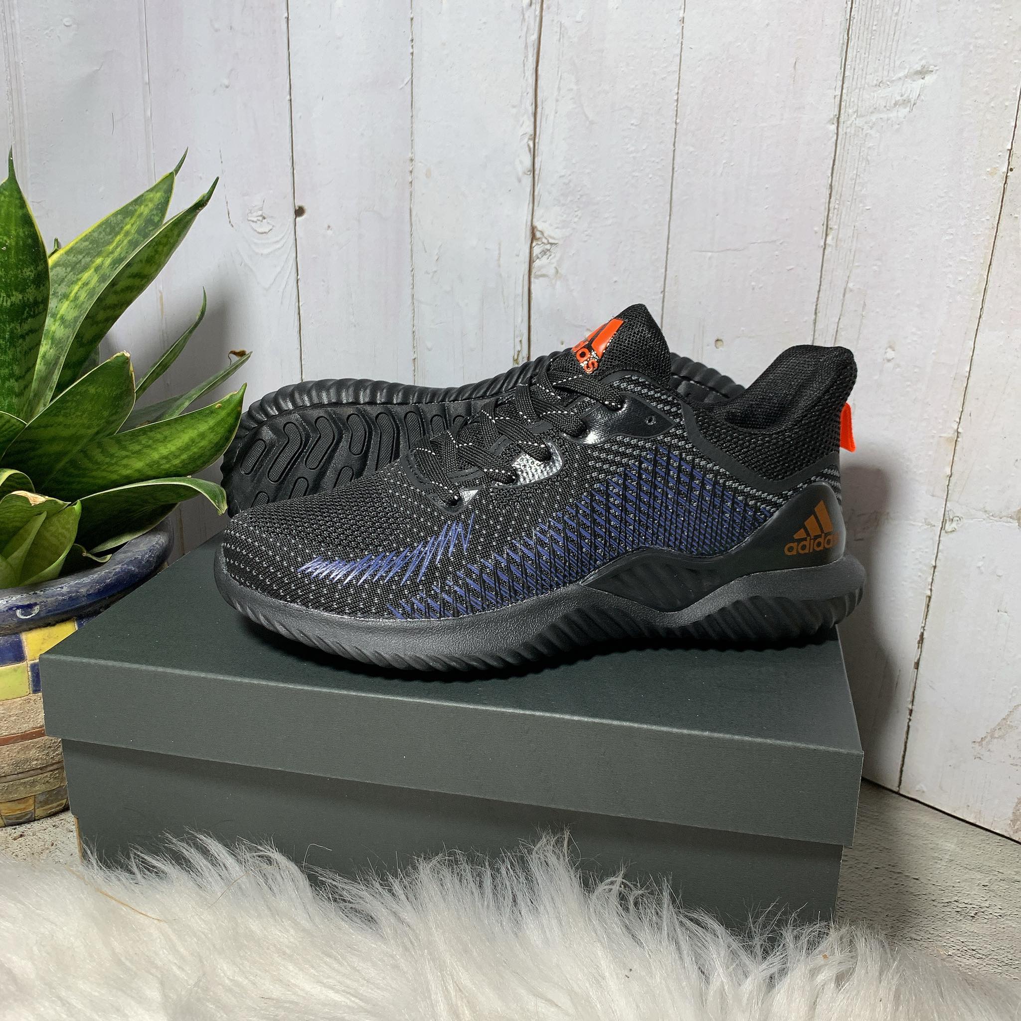 Giày nam đen cao cấp sneaker đen full alpha-bounce tặng box mẫu 2022