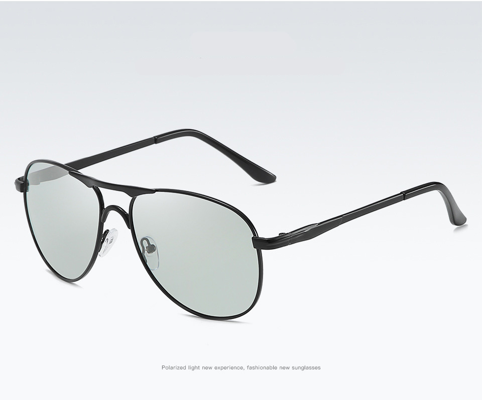 Kính Đổi Màu Nam Đi Nắng Ngày Đêm Mắt Kính Phân Cực Thiết Kế Italy