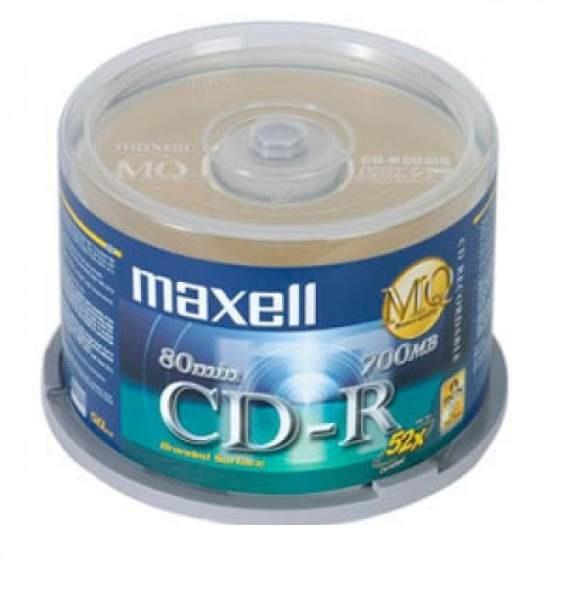 Bộ 50 đĩa trắng cd maxell tặng kèm 1 bút ghi đĩa