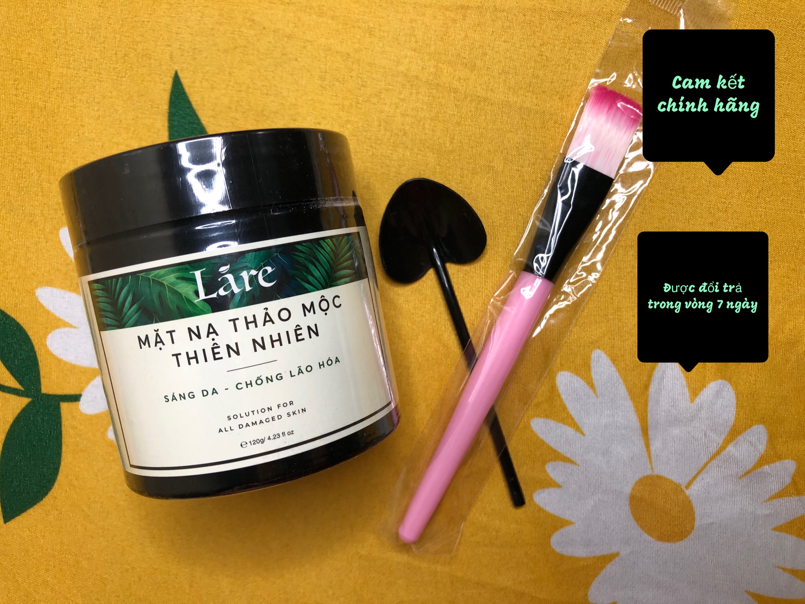 Mặt nạ thảo mộc Thanh Dược Lare
