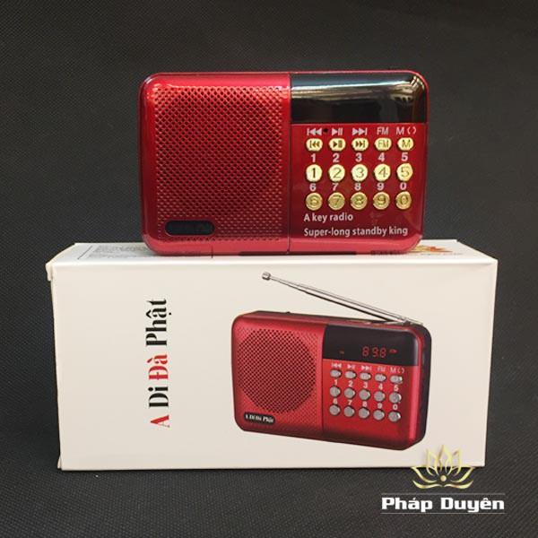 K-518 - loa đa năng k518 nghe đài-Thẻ nhớ,usb gồm các bài kinh niệm phật