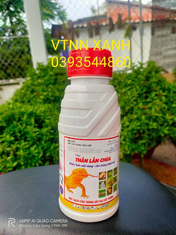 Thuốc trừ sâu Thằn lằn chúa chai 500ml Khắc tinh của ruồi vàng - Côn trùng chích hút- Sâu đục thân đục quả