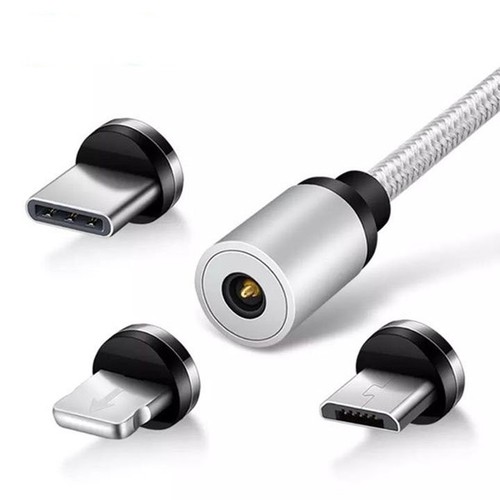 Cáp Sạc Nam Châm Đa Năng Xoay 360 Độ