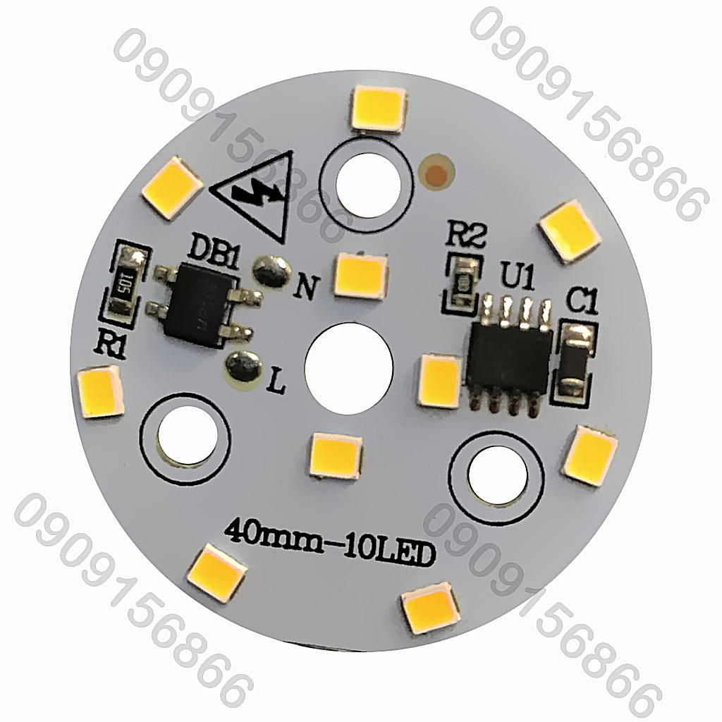Đèn Led vỉ tròn 220v 3w 5w 7w 12w 15w 18w 40w 80w - 8