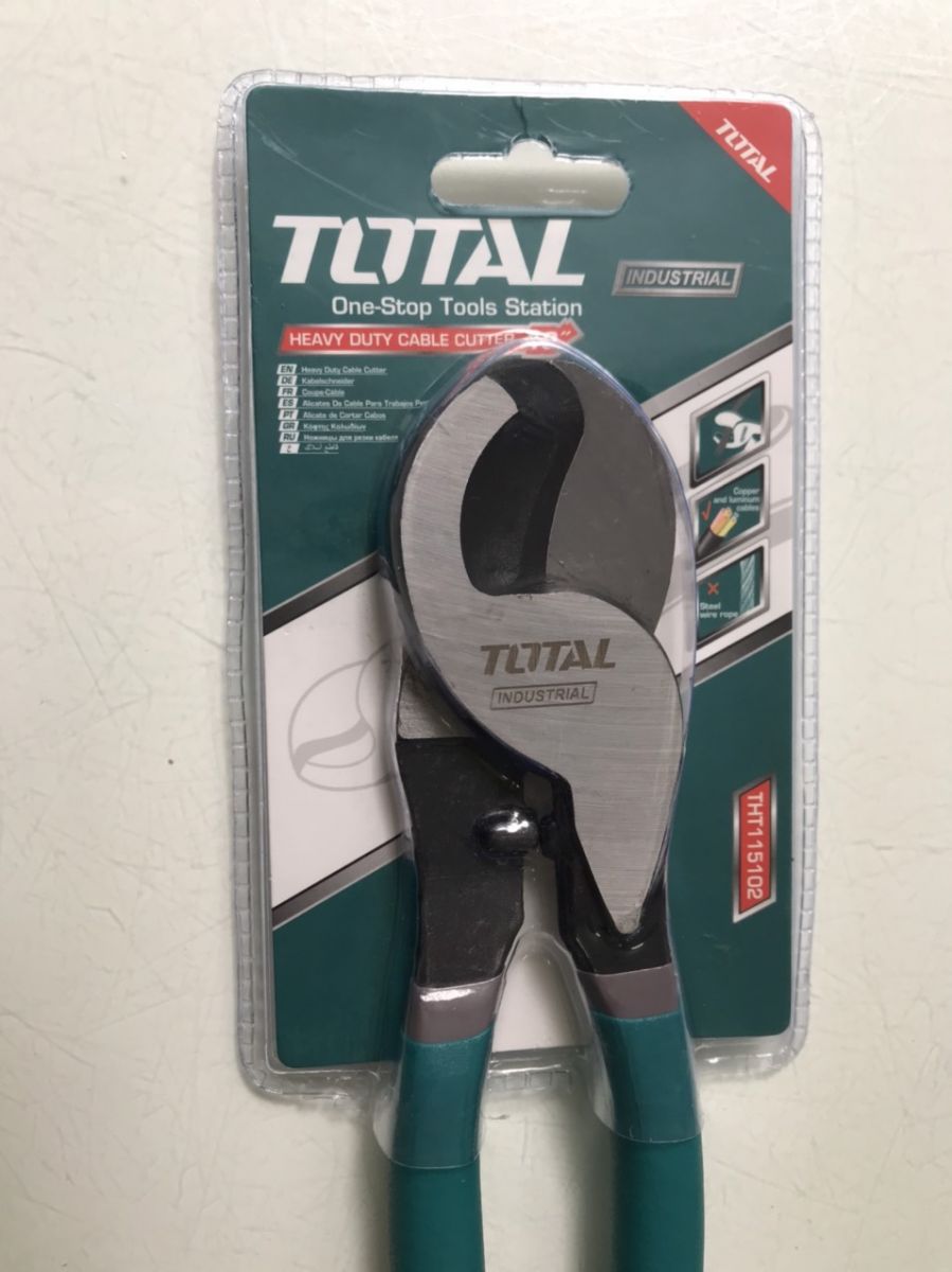 Kềm cắt cáp điện đầu lớn total tht115102